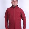 Polyester Wrinkle Fabric Maroon in Nepal
