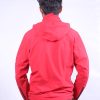 Polyester Wrinkle Fabric Light Red in Nepal