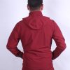 Polyester Wrinkle Fabric Maroon in Nepal