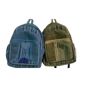 Hemp Ghery cotton toned color bagpack