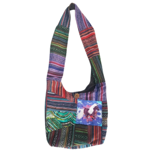 patch work style bag