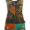 Ladies Patch Work Top/Dress Halter Cami in Nepal
