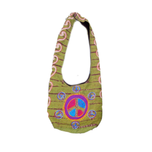 Ari Embroidery Cross-Body Shoulder Bag