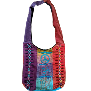 SHG21cotton knot razor cut hand made bag