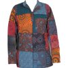 Patchwork Hooded Shirt in Nepal